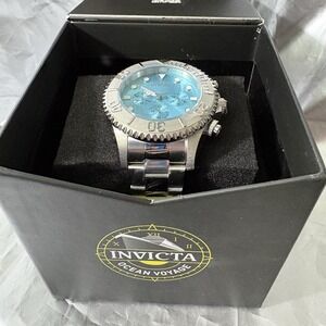 Invicta Grand Diver Men's Watch‎ - 47mm Turquoise Tiffany Blue Face 49213 - BNIB